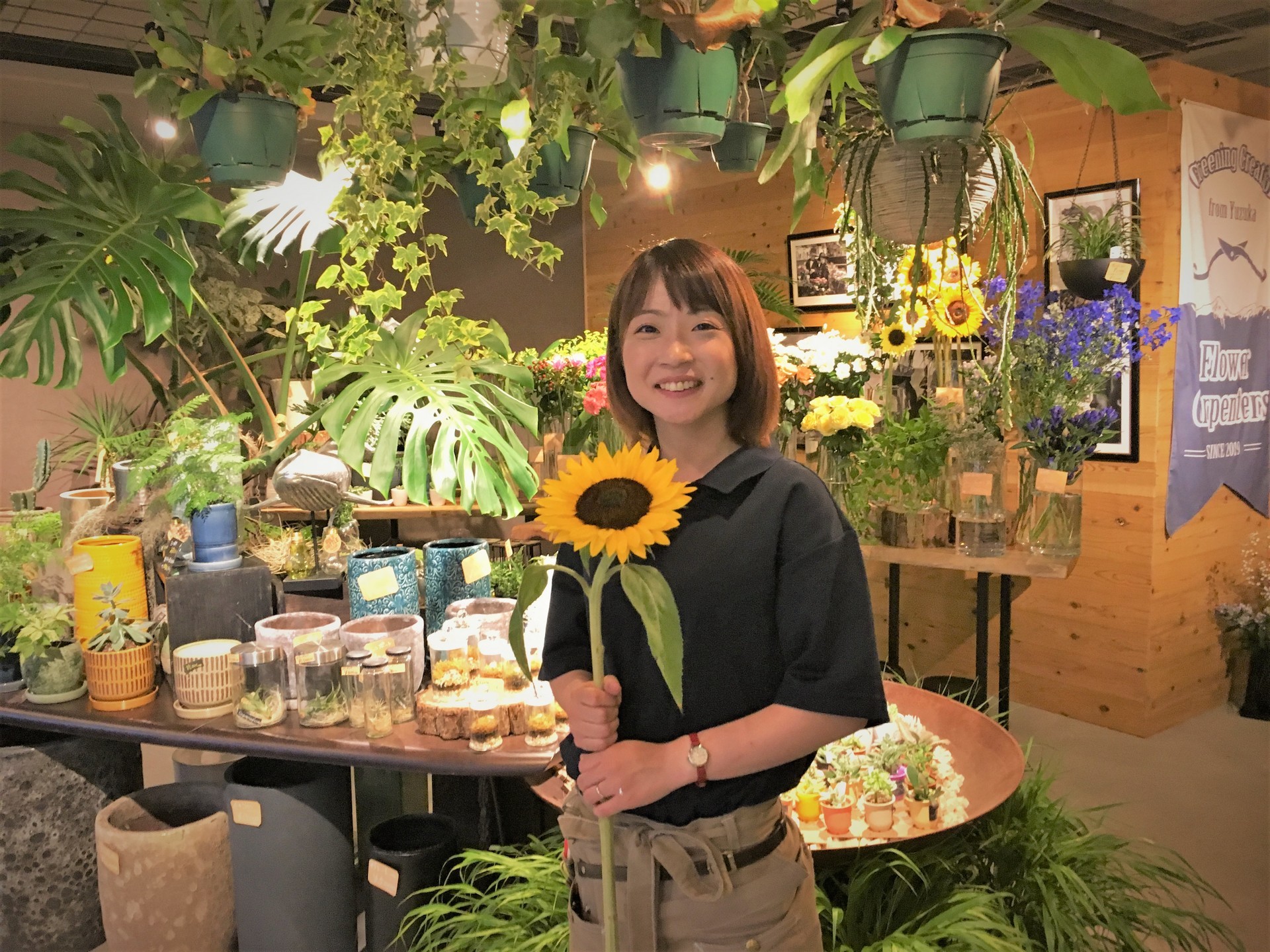 Flower Carpentersの美人店長 松本 バルbocca